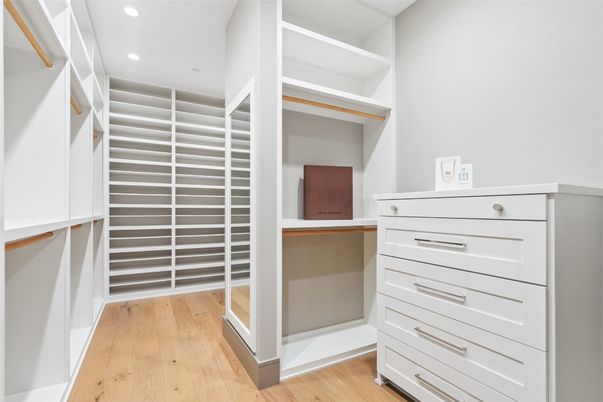 Interior, Recessed Lighting, Walk-in Closets, Wood Texture Flooring