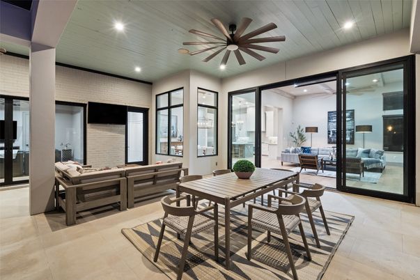 Dining room, Interior, Living room, Recessed Lighting