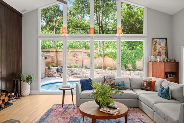 Interior, Living room, Sun Room, Wood Texture Flooring