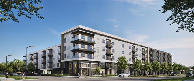 Exterior, Facade, Condo Building
