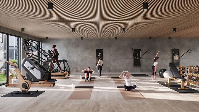 Fitness Equipment, Interior