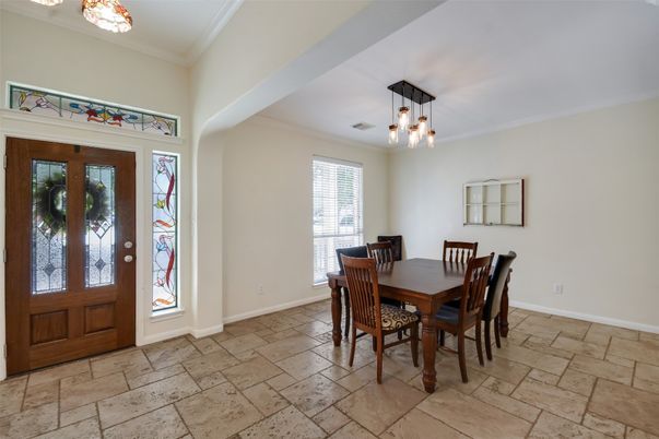Dining room, Interior, Pendant Lights