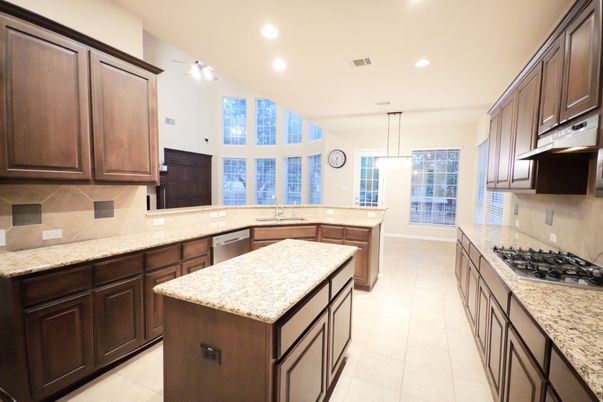 Interior, Kitchen, Pendant Lights, Recessed Lighting