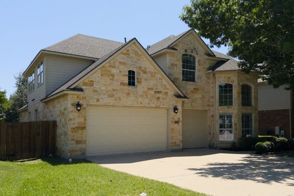 Attached, Exterior, Facade, Brick Traditional