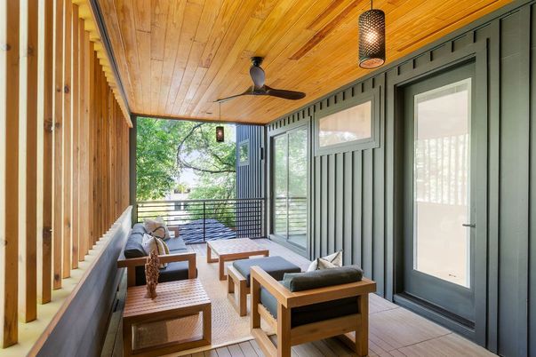 Interior, Living room, Sun Room, Wooden Ceilings, Wood Texture Flooring