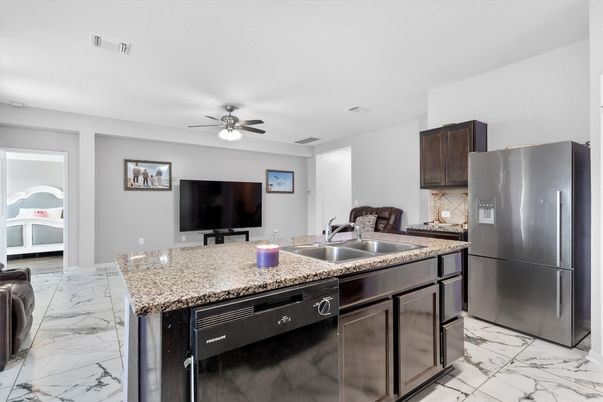Interior, Kitchen, Marble