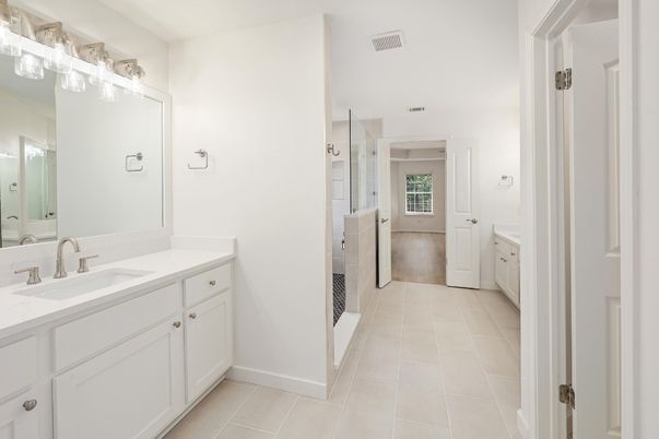 Bathroom, Dual Sink Vanities, Interior