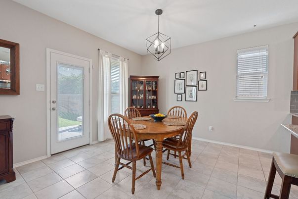 Dining room, Interior, Pendant Lights