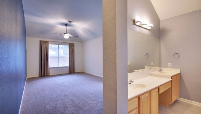 Bathroom, Empty room, Interior