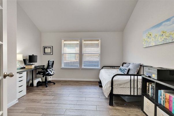 Bedroom, Home Office, Interior, Wood Texture Flooring