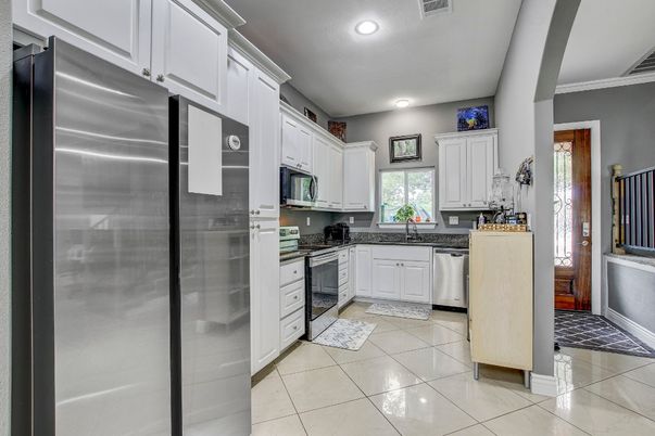 Interior, Kitchen, Recessed Lighting, Stainless Steel Appliances