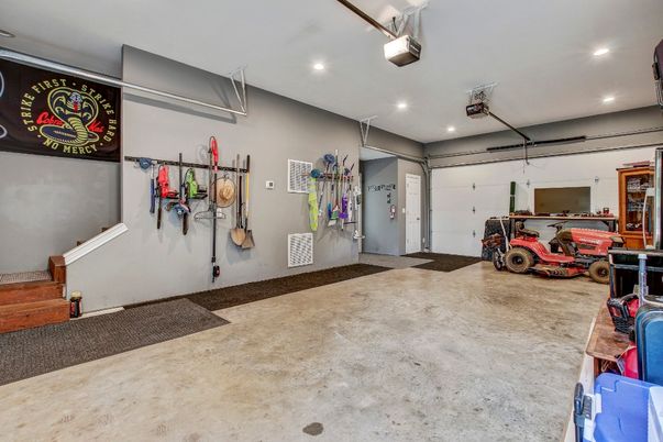 Garage, Interior, Recessed Lighting