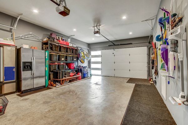 Garage, Interior, Recessed Lighting