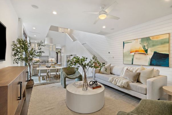 Dining room, Interior, Living room, Recessed Lighting
