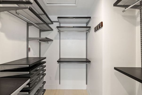Interior, Walk-in Closets, Wood Texture Flooring