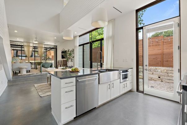 Interior, Kitchen, Recessed Lighting, Stainless Steel Appliances