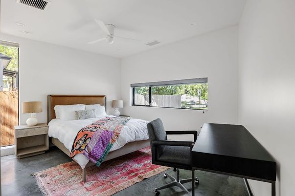 Bedroom, Home Office, Interior, Recessed Lighting