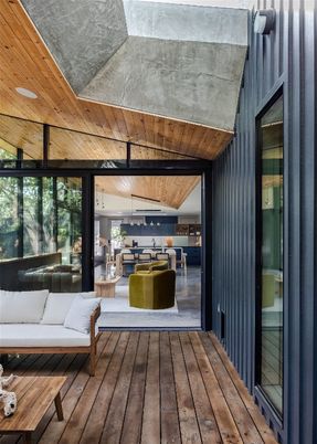 Interior, Living room, Wooden Ceilings, Wood Texture Flooring