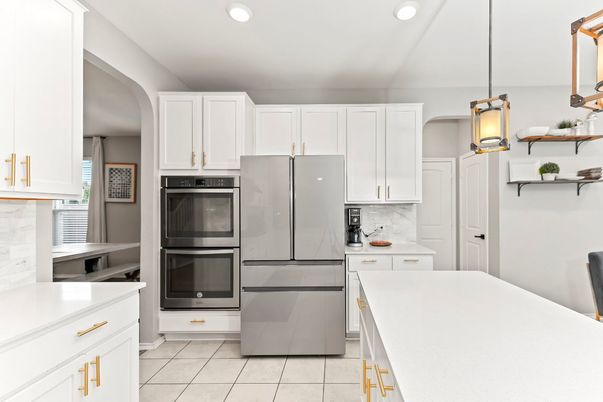 Interior, Kitchen, Pendant Lights, Recessed Lighting
