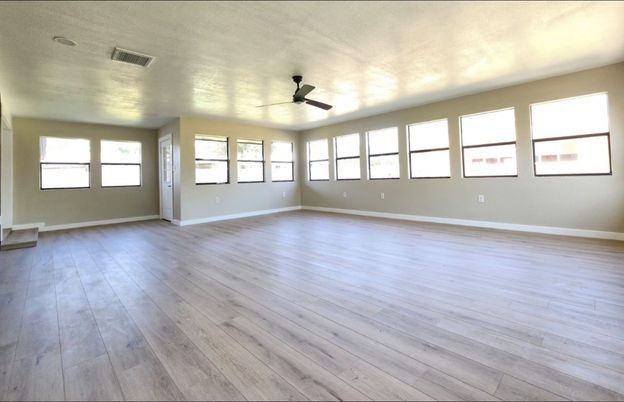 Empty room, Interior, Wood Texture Flooring