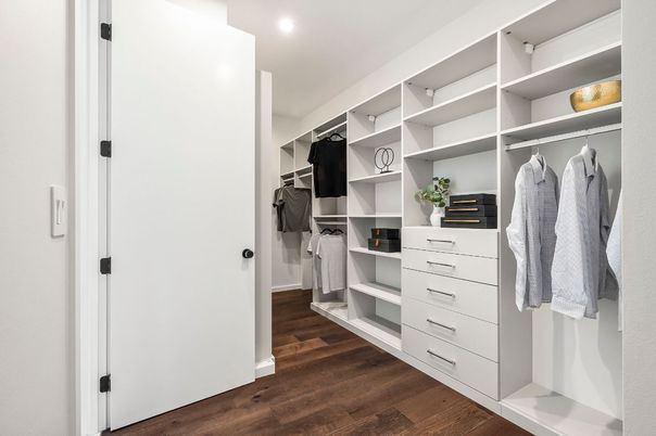 Interior, Recessed Lighting, Walk-in Closets, Wood Texture Flooring
