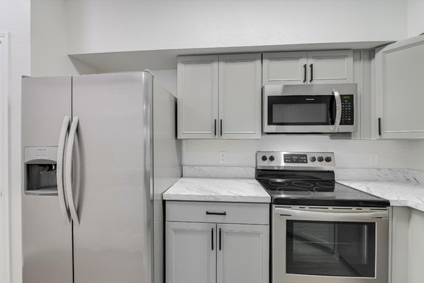 Interior, Kitchen, Stainless Steel Appliances