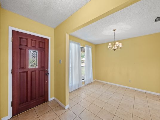 Chandelier, Empty room, Interior
