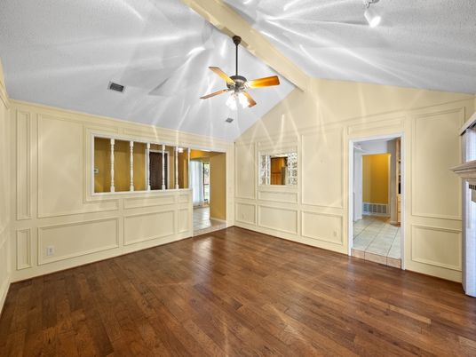 Empty room, Interior, Wood Texture Flooring