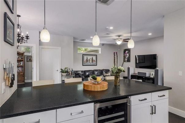 Interior, Kitchen, Pendant Lights, Recessed Lighting