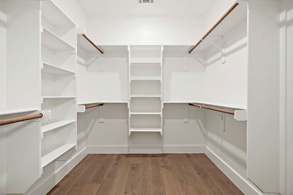 Interior, Walk-in Closets, Wood Texture Flooring