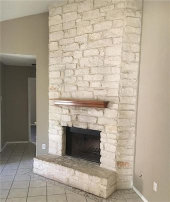 Fireplace, Interior, Stone Walls