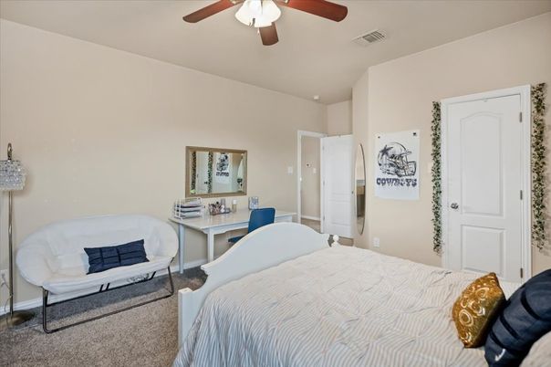 Bedroom, Home Office, Interior