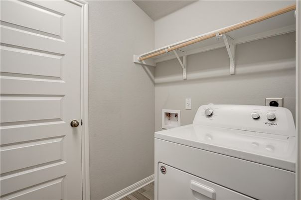 Interior, Utility Closets, Washer, Wood Texture Flooring