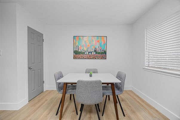 Dining room, Interior, Wood Texture Flooring