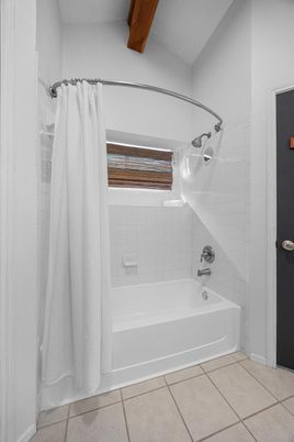 Bathroom, Interior, Wooden Beams