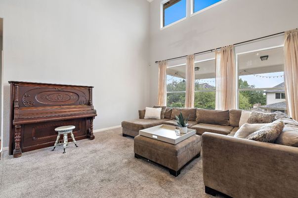 Interior, Living room, Piano