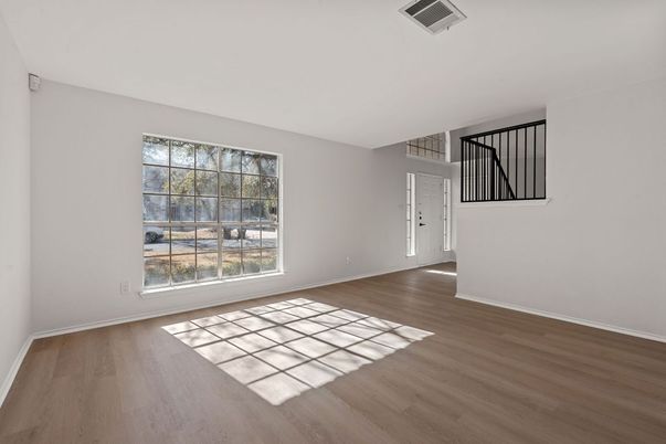 Empty room, Interior, Wood Texture Flooring
