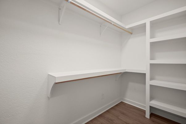 Interior, Walk-in Closets, Wood Texture Flooring