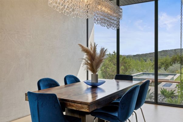 Chandelier, Dining room, Interior