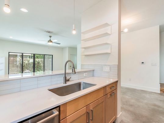 Interior, Kitchen, Pendant Lights, Recessed Lighting
