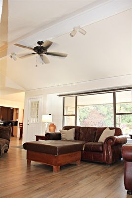 Interior, Kitchen, Living room, Wood Texture Flooring