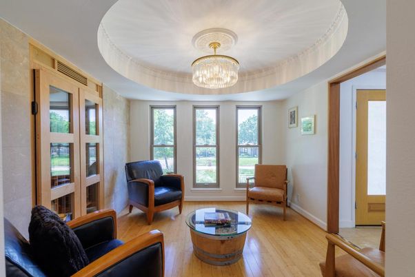 Chandelier, Interior, Living room, Wood Texture Flooring