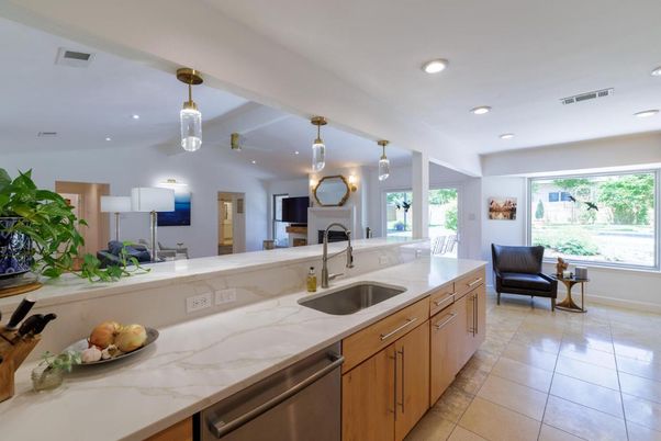 Interior, Kitchen, Pendant Lights, Recessed Lighting