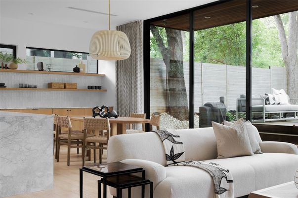 Dining room, Interior, Living room, Pendant Lights