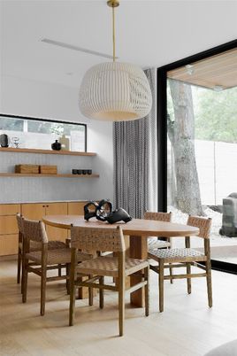 Dining room, Interior, Pendant Lights