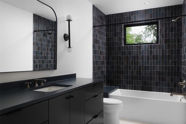 Bathroom, Interior, Recessed Lighting