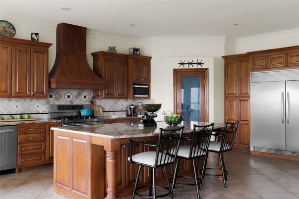 Interior, Kitchen, Recessed Lighting, Stainless Steel Appliances