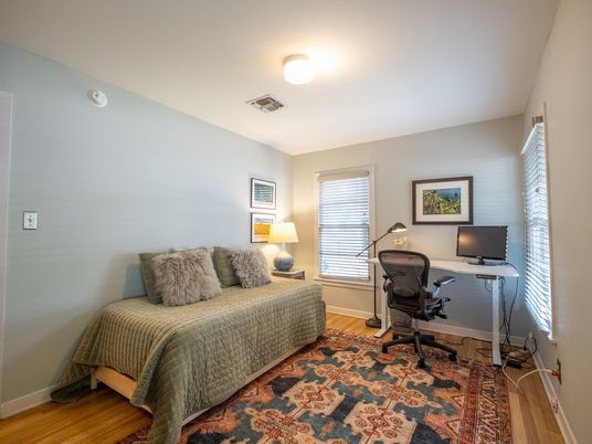 Home Office, Interior, Wood Texture Flooring