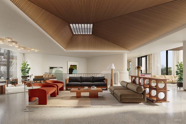 Interior, Living room, Wooden Ceilings