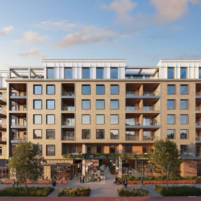 Exterior, Facade, Condo Building